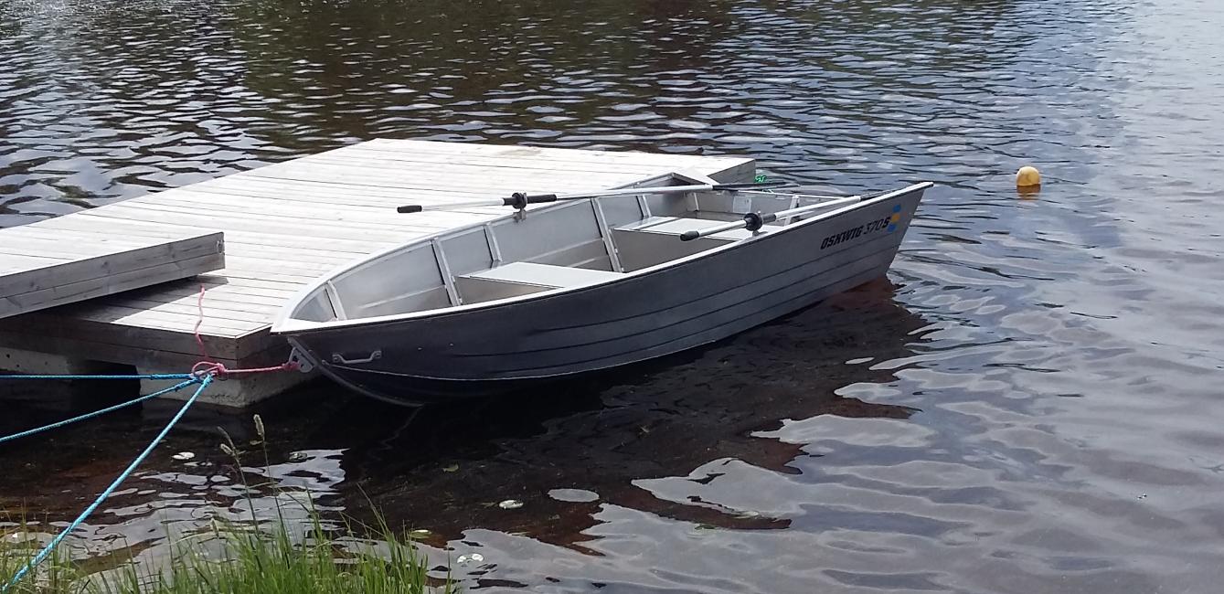 roddbåt på Orsasjön