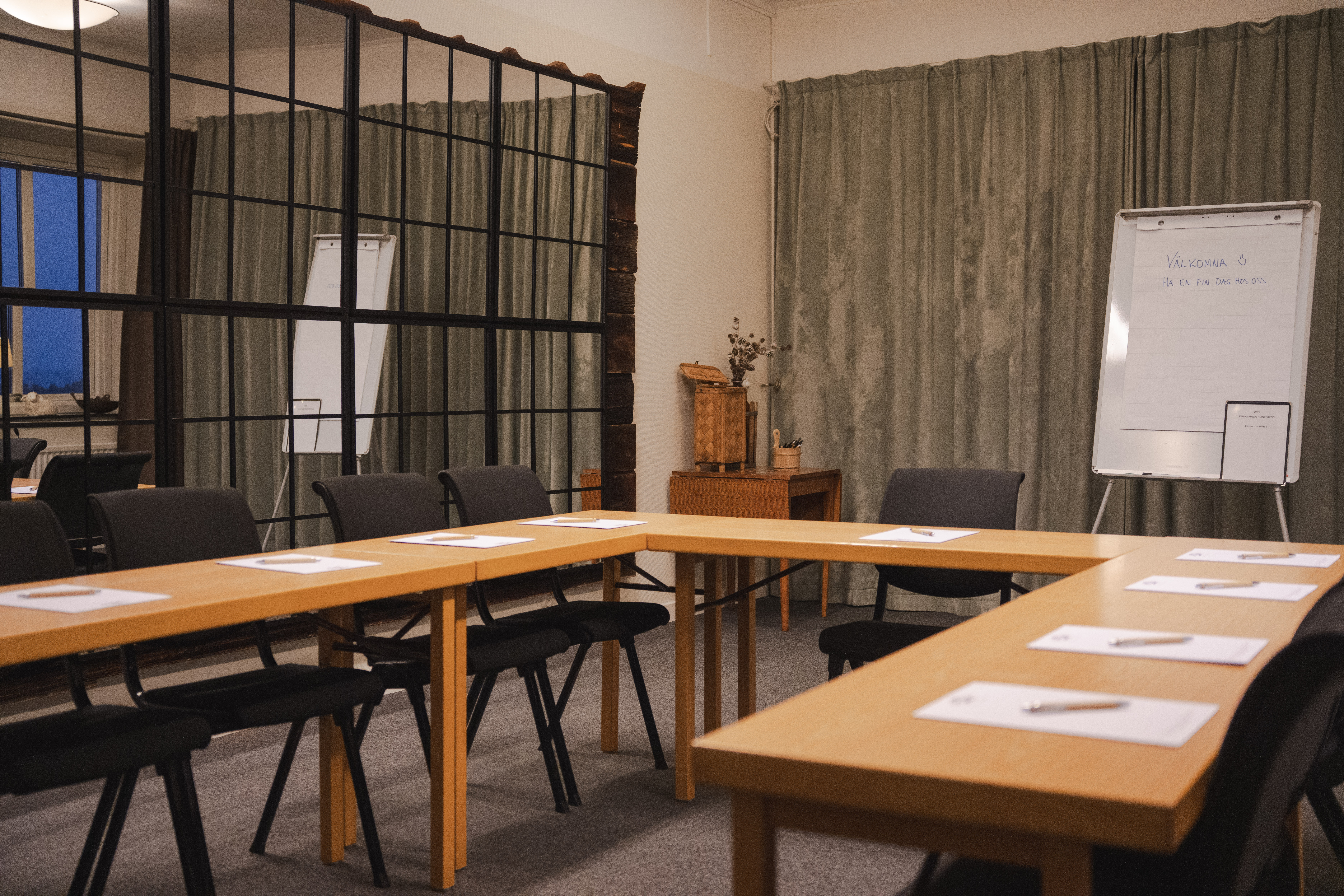 Stora konferenssalen på Kungshaga Hotell