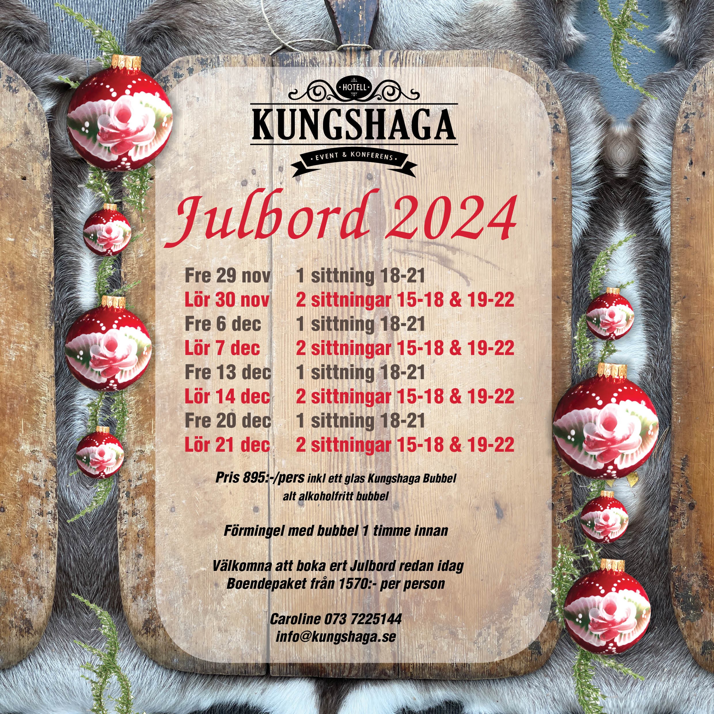 Julbord 2024